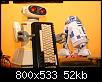 Omnibot2000 / R2D2 Hasbro und ein Prophet 64 Commodore  Mod